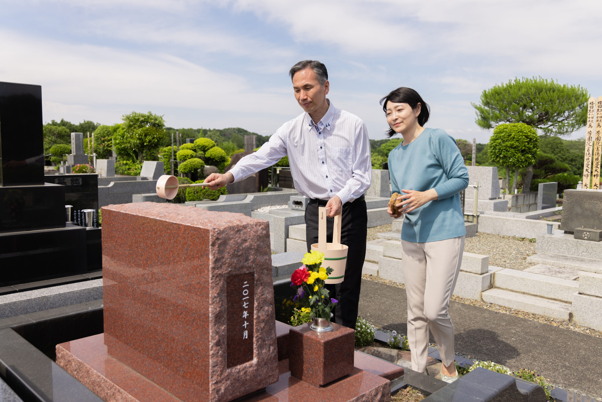 家族に寄り添う、お墓づくり